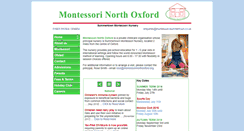 Desktop Screenshot of montessorinorthoxford.org